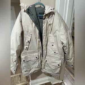 Nautica Men's Beige Parka Jacket
